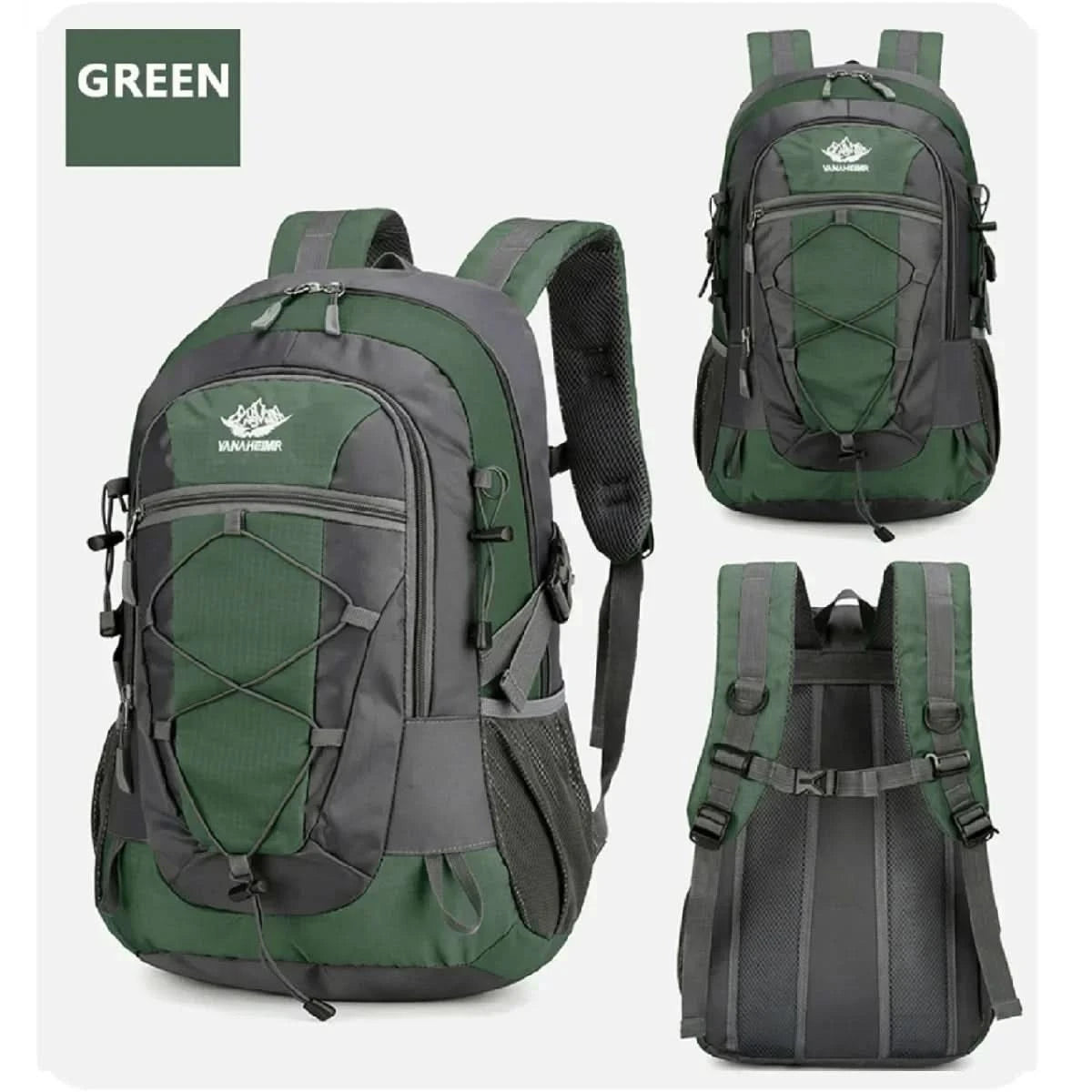 Waterproof hiking backpack, lightweight outdoor hiking bag, high-quality large capacity travel bag for hiking - M & M Global