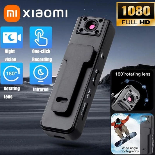 Xiaomi A9 High-definition 1080P Mini Camera Night Vision Portable Digital Camera Outdoor Sports Camera Riding Camcorder - M & M Global
