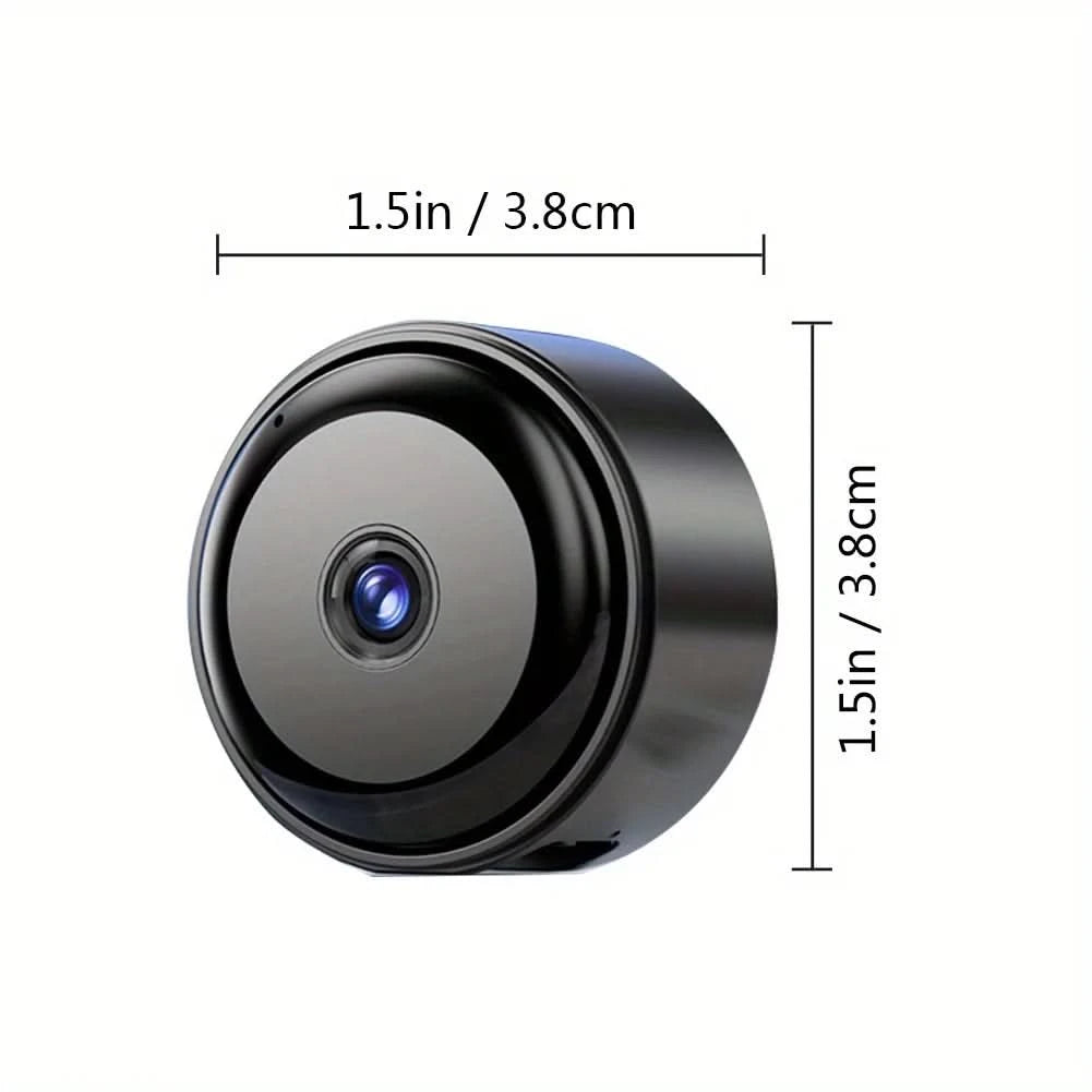 2K/3MP Mini wireless FHD camera - night vision, motion detection alarm, 1080P surveillance camera, remote monitoring, - M & M Global