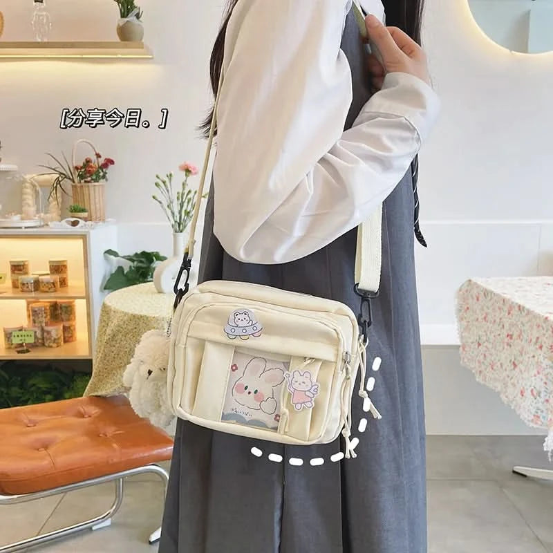 New Kawaii Bag Girls New JK Transparent Bag Small Crossbody Bag For Women Purses and Handbags Shoulder Bag Itabag Bolso - M & M Global