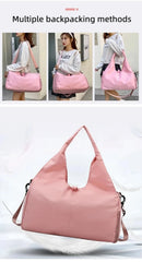 New yoga bag, women's sports and fitness bag, hand luggage bag, durable large capacity storage travel bag