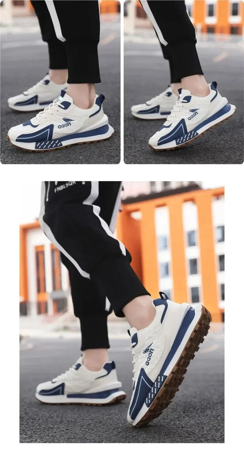 Men Sneakers Autumn Fashion Breathable Running Shoes Outdoor Jogging Sports Trainers Platform Non-slip - M & M Global
