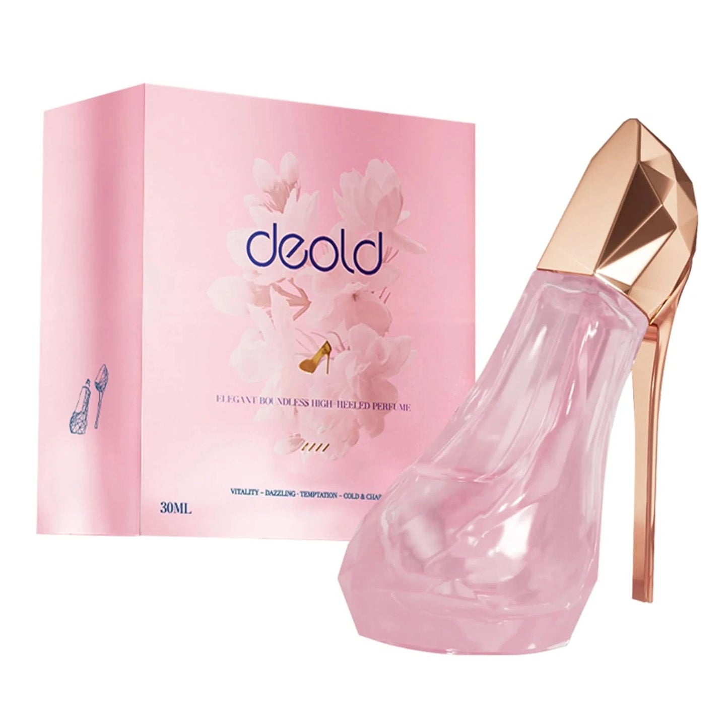 Heel Styling Perfume Eau De Parfum Spray Natural Fragrance Parfum Lasting And Charming Personal Perfume For Women And Girls 30ML