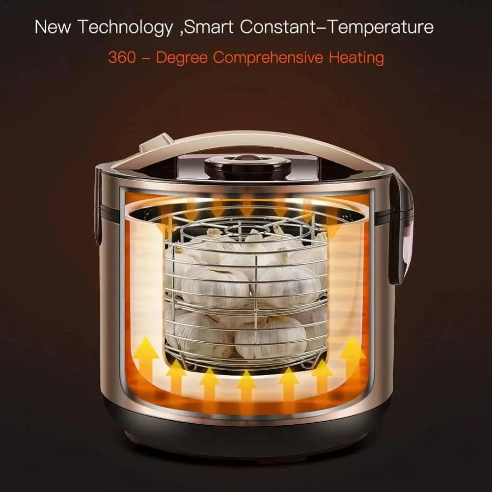 6L Black Garlic Fermenter,Kimchi machine,Sweet Rice Wine Maker Full Automatic,Natto Maker,Yogurt Pot, FCC UL Listed - M & M Global