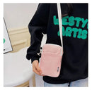 New Fashion Mobile Phone Bag Women's Messenger Bag All-match Mini Small Crossbody Bag Hanging Neck Coin Purse Vertical Handbag - M & M Global