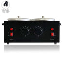 Dual Wax Pots Professional Electric Wax Heater Machine Parrafin Waxing Machine for Hair Removal Facial Skin Body SPA Salon - M & M Global