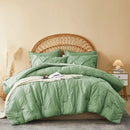 Luxury 5/7-Piece Comforter Set – Soft Queen Bed in a Bag with Sheets & Pillowcases – Twin, Full, Queen, King Sizes