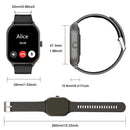 Smartwatch, Multi-Sport Mode for Men and Women, Sports Tracking, Compatible with IPhone/Andriod