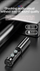 N21 Wireless Earphones Stereo Bass Earbuds LED Digital Display Headphones With Microphone TWS Headsets Lights For Smartphone - M & M Global