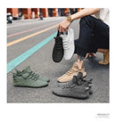 YRZL Men Mesh Loafers Driving Moccasins High Quality Flats Walking Shoes Breathable Non Slip Casual Loafers Summer Mens Shoes - M & M Global
