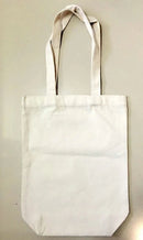 5 Pieces Set Blank Canvas Shopping Bags Reusable Foldable Casual Daily Shoulder Tote Handbag For Personalized Logo & Name Custom - M & M Global