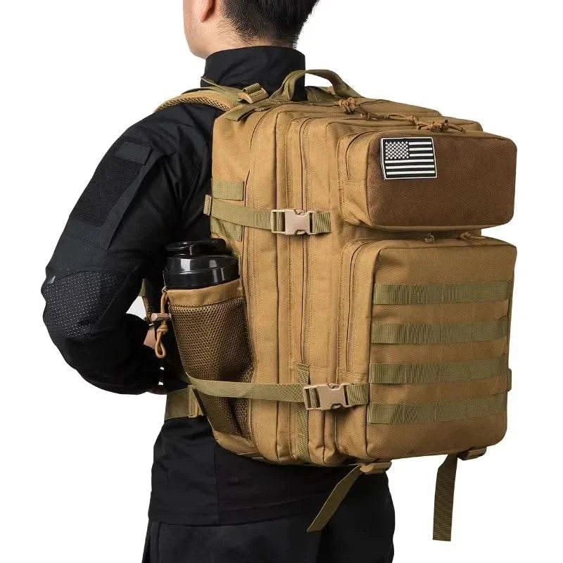 45L Tactical Backpack survival Hiking Backpacks Outdoor bags for women camping equipment back pack Witch Bottle Holder Rucksack - M & M Global