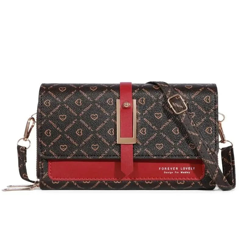 Mini Women's Wallet Handbag Multi Card Large Capacity Casual Shoulder Bag Mobile Phone Packet Fashion New Style Crossbody Wallet - M & M Global