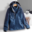 Two-piece Jacket for Men Detachable Windproof Waterproof Mountaineering Clothing 3-in-1 Outdoor Waterproof Jacket New Style