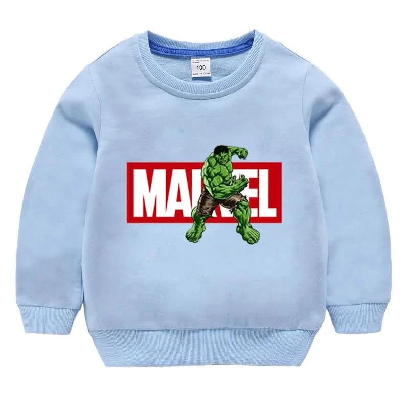Hot Toys New Spring Autumn New Boys Cartoon Sweaters Children's Clothing Long Sleeve Knitwear Kids Jumper Top Outer Wear - M & M Global