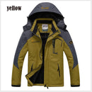 New Winter Parka Men Windbreak Plus Thick Warm Windproof Fur Coats Male Military Hooded Anorak Jackets Men's Winter Jackets