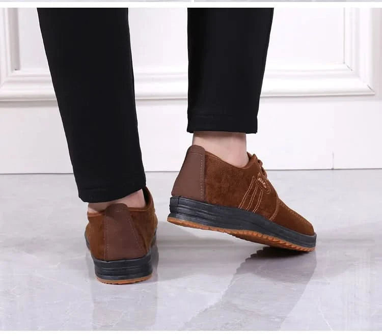 Men Casual Shoes Breathable Loafers Sneakers 2023 New Fashion Comfortable Flat Handmade Retro Leisure Loafers Shoes Men Shoes - M & M Global