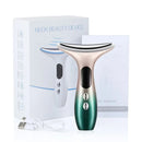Neck Beauty Device EMS Microcurrent Chin Facial Lifting LED Firming Rejuvenation Anti Wrinkle Skin Care Face Massager - M & M Global