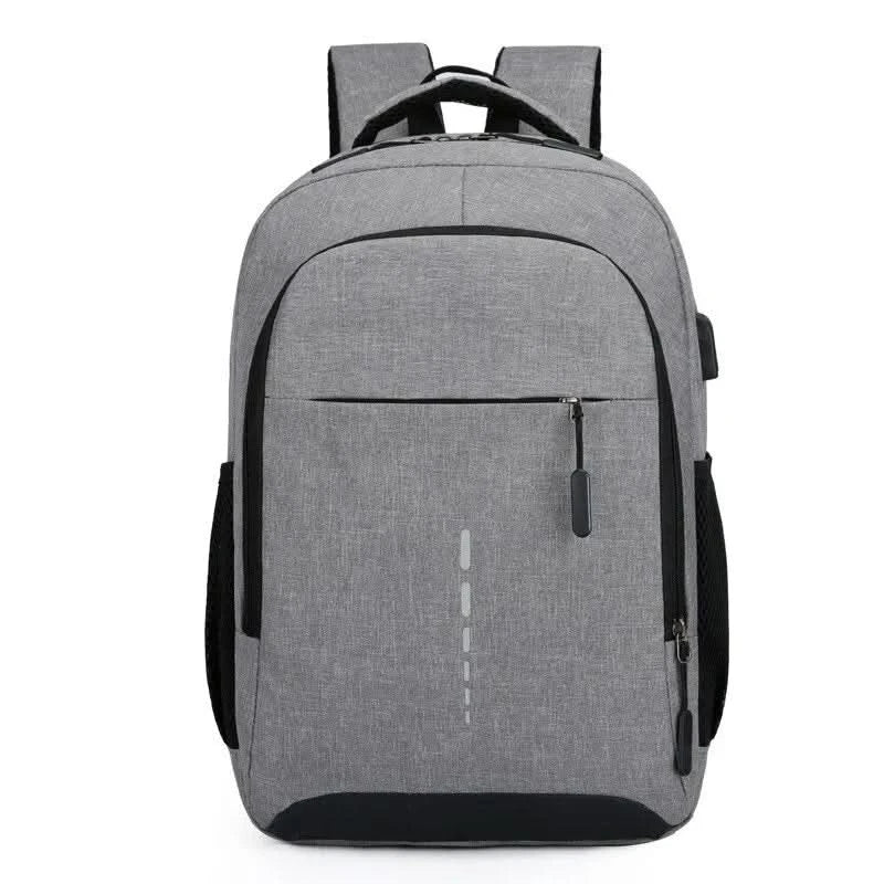 Mens BackPack LargeCapacity Simple Fashion Travel Female Student ComputerBag - M & M Global
