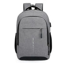 Mens BackPack LargeCapacity Simple Fashion Travel Female Student ComputerBag - M & M Global