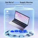ACEMAGIC 17.3inch Laptop with High Performance Quad Core-12th Alder Lake N97 Laptop Computer Spacious Storage 16GB RAM 512GB ROM