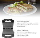 Sandwich Maker Panini Press Grill with Nonstick Plates, 800W Electric Sandwich Press Grill, Breakfast Sandwich Toaster Grilled C - M & M Global