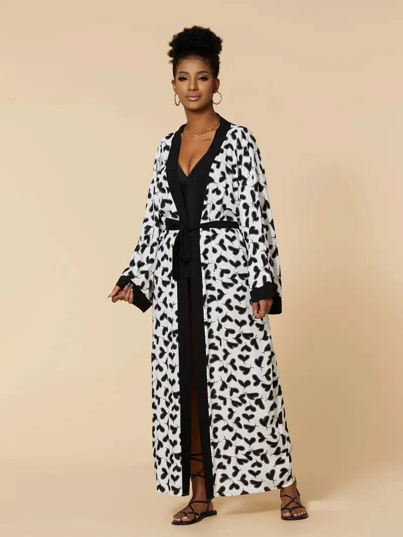 Para Praia Kimono Beach Robe 9 Colors Bikini Cover Ups Beachwear Femme Long Dress Sarong Women Loose Cardigan Swimsuit Covers - M & M Global