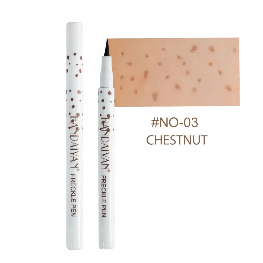 HANDAIYAN Natural Fake Freckle Pen Quick-Drying Waterproof Spot Pencil Makeup Tool for Facial Lifelike Fake Freckles Cosmetics - M & M Global