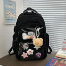 Japanese Style Kawaii Backpack Girls Transparent Ita Bag Women Large Capacity Backpack Fashion School Bag for College Student JK - M & M Global