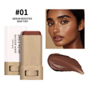 Stick Foundation Balm Serum Boosted Skin Tint Foundation Stick Smooth Plumper Hight Coverage Travel Bronze Foundation Stick Make - M & M Global
