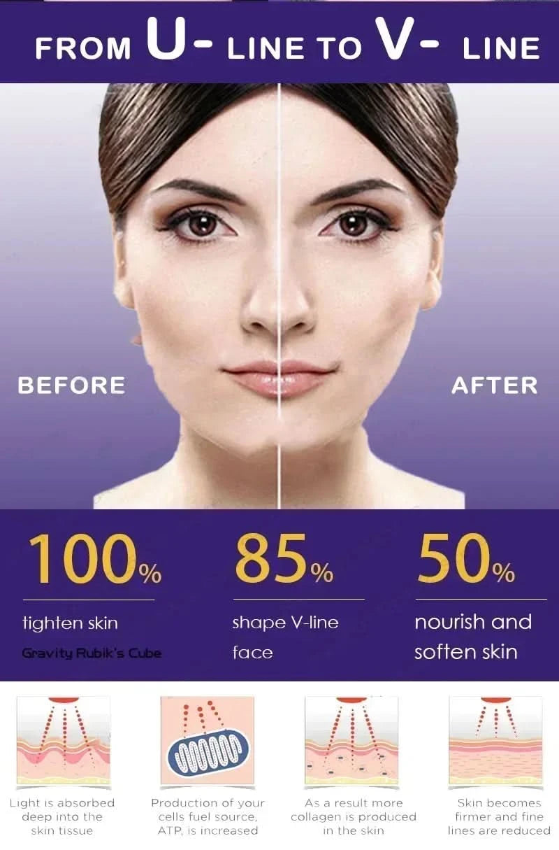 Effective V-Shape Face Slimming Lifting Facial Cream Lift Up V Double Chin Cheek Slimming Firming Anti Wrinkle Beauty Skin Care - M & M Global