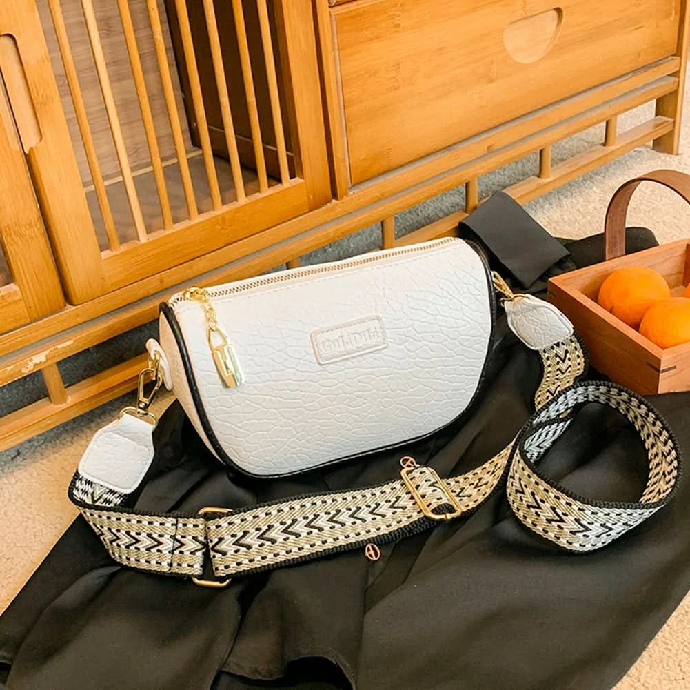 Solid Pu Leather Shoulder Bag Fashion Designer Handbags Messenger Bags For Women Casual Crossbody Bags Summer Travel Bag - M & M Global