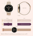 Women's Compatible For IPhone And Android Phones, Health Tracker/MessageReview/ Assistant/ Multi-Sport Mode/Music Playing
