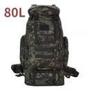 80L/100L Mountaineering Bag Climb Bag Tactical Backpacks Large Backpack Outdoors Hiking Camping Travel Bags - M & M Global