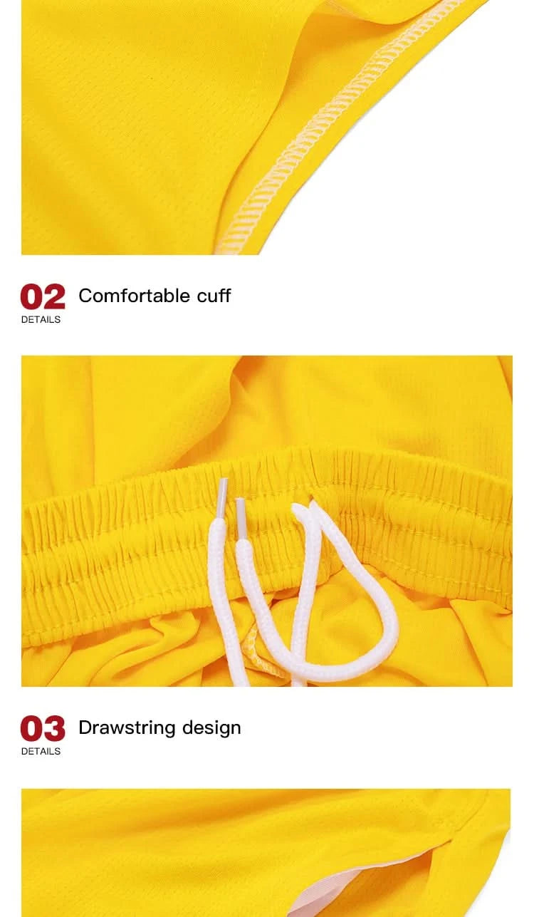 Kid Basketball Jersey Quick-drying Training Uniform Shirts Children Sportswear Kit Boys and Girls Tracksuit Sport Suit Clothes - M & M Global