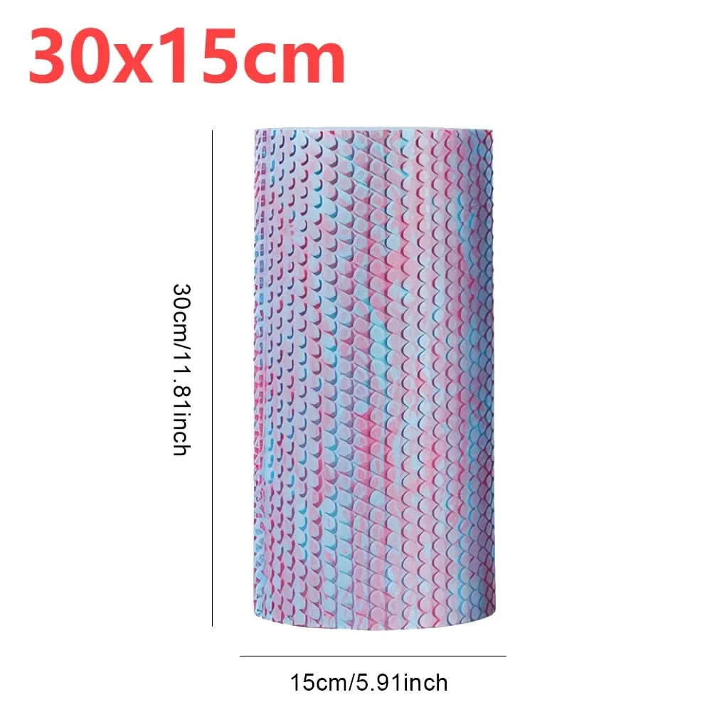 EPP Yoga Pilates Foam Roller 30/45cm Fitness Equipment Massage Roller Body Exercise Training Gym Back Roller for Women Men Gifts - M & M Global