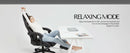 Dowinx Gaming/Office PC Chair with Footrest and Lumbar Support, Vintage Style PU Leather High Back Adjustable Swivel Task Chair
