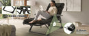 3 in 1 Oversized Folding Camping Cot 29in, 6+10 Positions Adjustable XL Patio Chaise Lounge Chair, Sleeping Cots for Adults