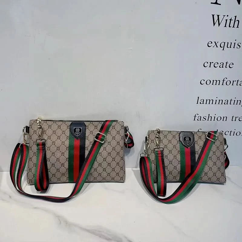 New men's and women's universal casual crossbody bag Fashion printed one-shoulder hand bag all-matching commuter bag - M & M Global