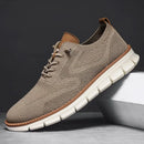 YRZL Men Casual Sports Shoes Anti Slip Wear-Resistant Breathable Cushioning Color Blocking Design Versatile Casual Sports Shoes - M & M Global