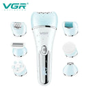 VGR Hair Trimmer Professional Hair Removal Tool Electric Epilator Lady Shaver Waterproof Hair Remover Epilator for Women V-733 - M & M Global