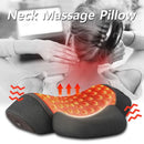 Electric Neck Massager Pillow Cervical Stretcher Heating Vibration Massage Back Traction Orthopedic Sleeping Pillows Support - M & M Global