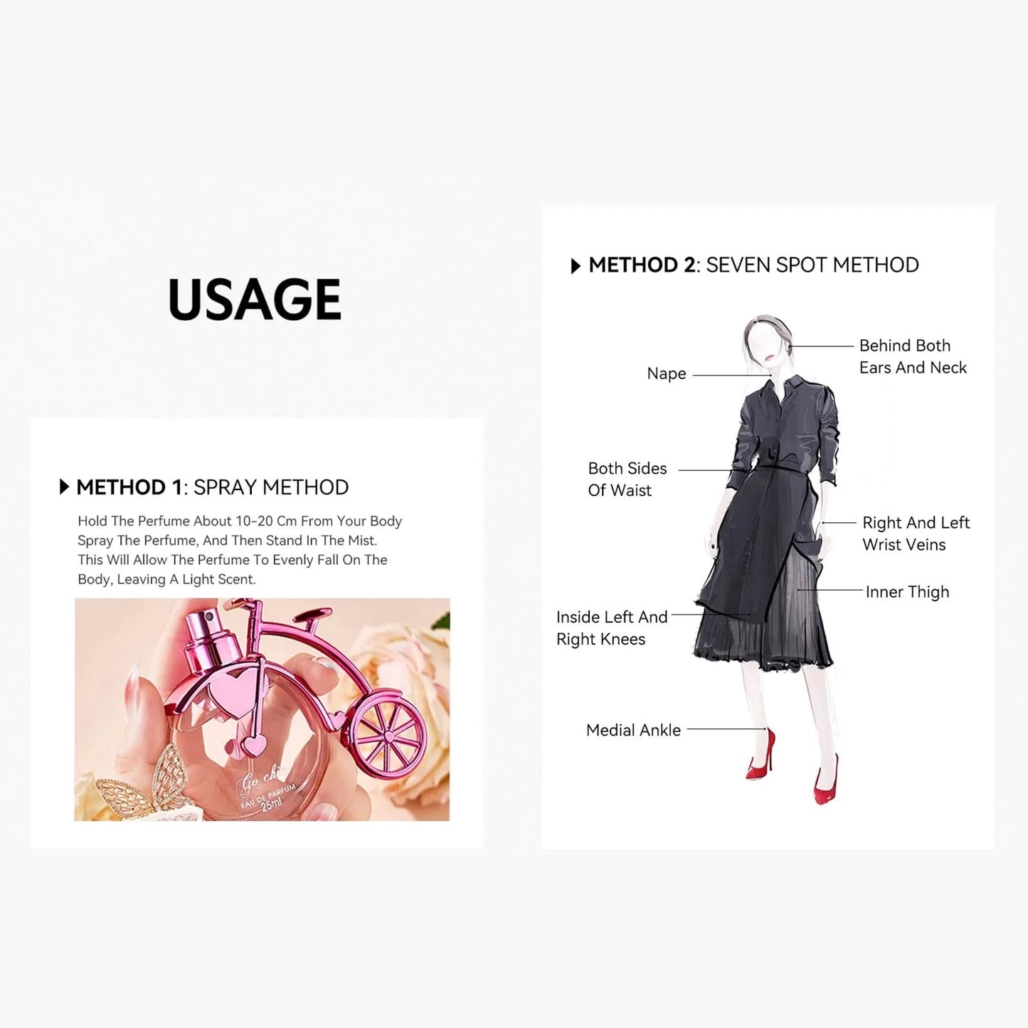 Bike Styling Perfume,Refreshing Oriental Floral Fragrance Parfum Spray With Gift Box Package Lasting And Charming Personal Perfu