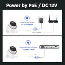 Annke 12MP HD IP Security Camera Poe 6K Dual Light Audio Fixed Bullet Camera Human Vehicle Detection 256G SD Storage ONVIF IP67