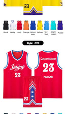 Kid Basketball Jersey Quick-drying Training Uniform Shirts Children Sportswear Kit Boys and Girls Tracksuit Sport Suit Clothes - M & M Global
