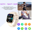 Multifunctional smart watch, wireless call/dial, message reminder, multiple sports modes, suitable for men and women, compatible