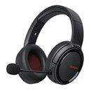 BINNUNE 2.4G Wireless Gaming Headset for PS5 PS4 PC NS Bluetooth USB Gamer Headphones with Noise Canceling Mic Work Earpones