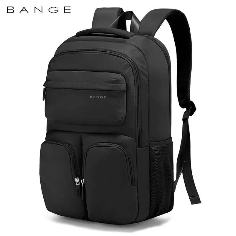 BANGE Large Capacity Men Backpacks for 15.6 Laptop Business Travel Women Backpack Waterproof School Bags with Mesh Side Pockets - M & M Global