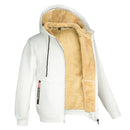 Men's Jacket Winter Camouflage Fleece Thicken Hooded Jackets Male Long Sleeve Coat Casual Zip Up Hoodies Streetwear Men's Coats