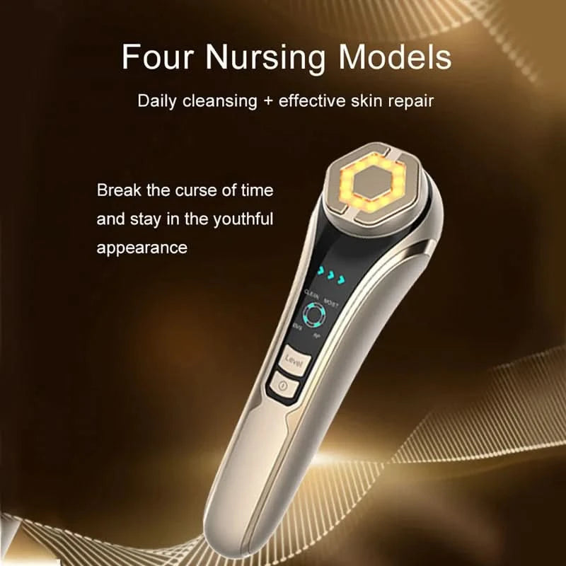 New Facial Lifting and Firming Rejuvenation RF Beauty device Home Face  device  EMS Microcurrent Beauty device Gift - M & M Global